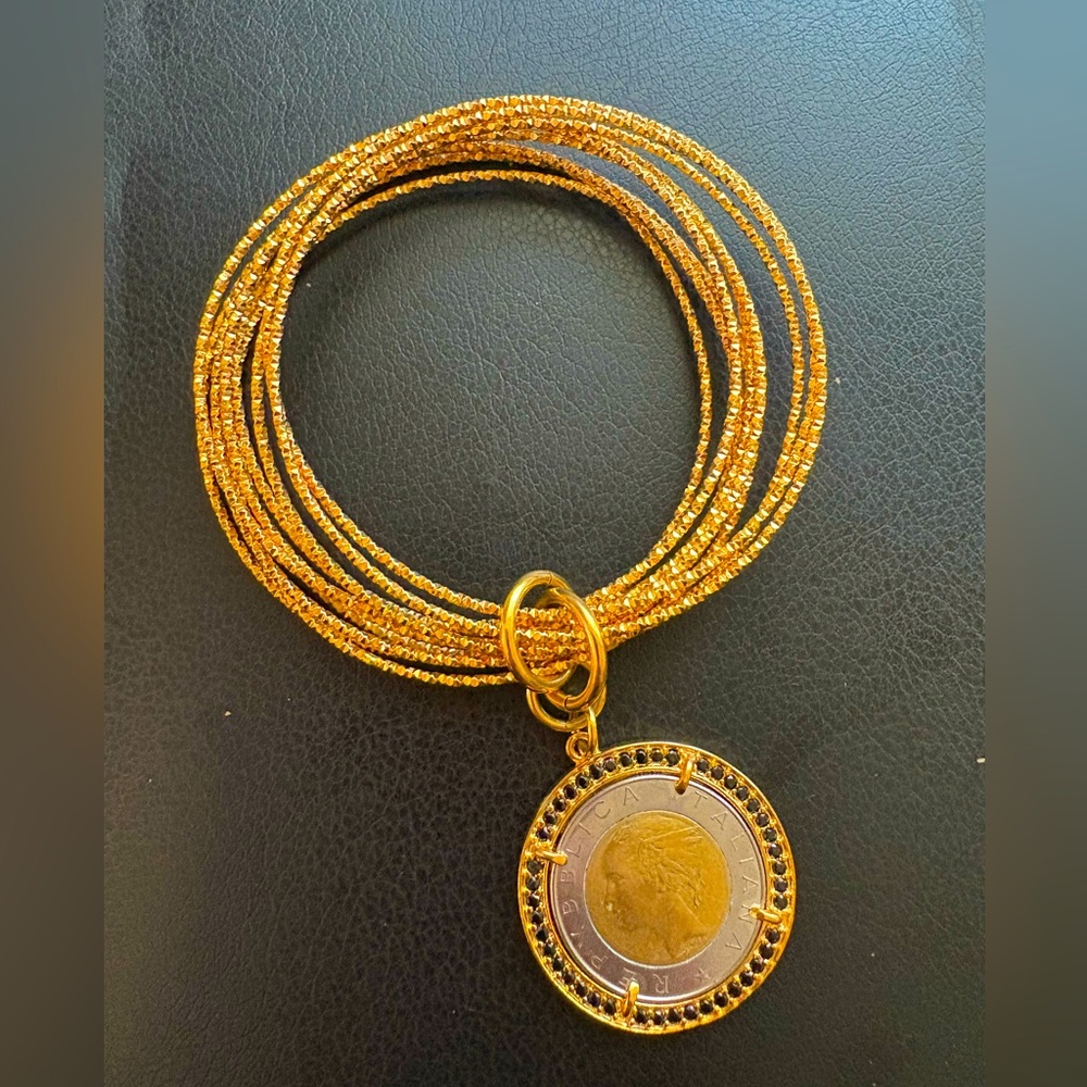 Bellezza Seven Bracelet Coin Bracelet